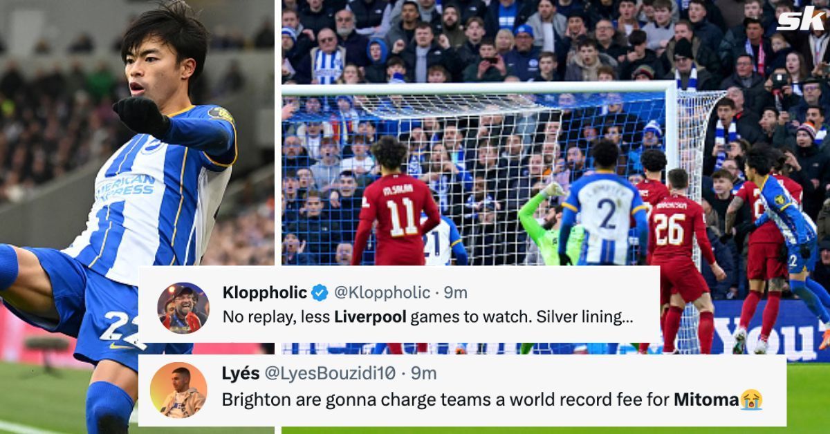 Twitter exploded as Liverpool defeated Brighton