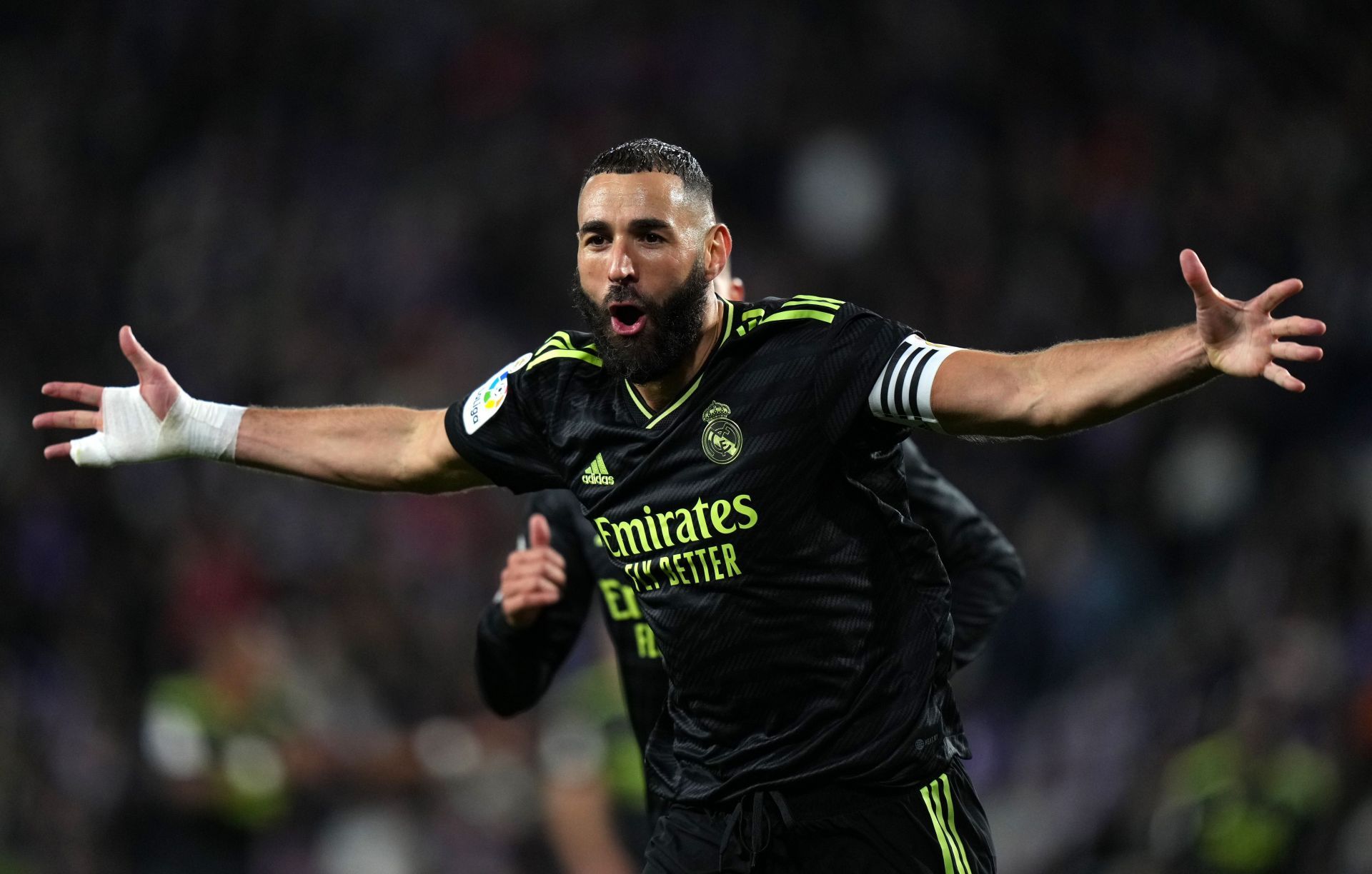 Karim Benzema - Real Valladolid CF v Real Madrid CF - LaLiga Santander 2022-23