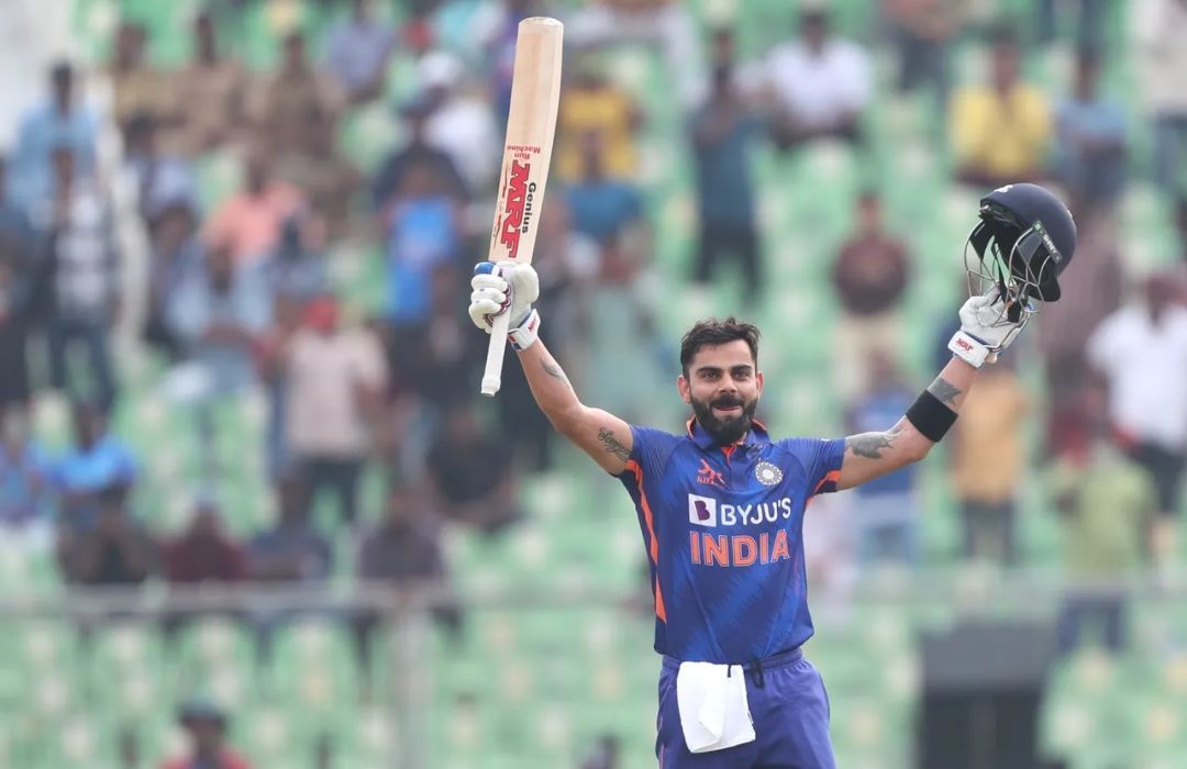 Virat Kohli scored his second-best ODI score on Sunday [Pic Credit: BCCI]