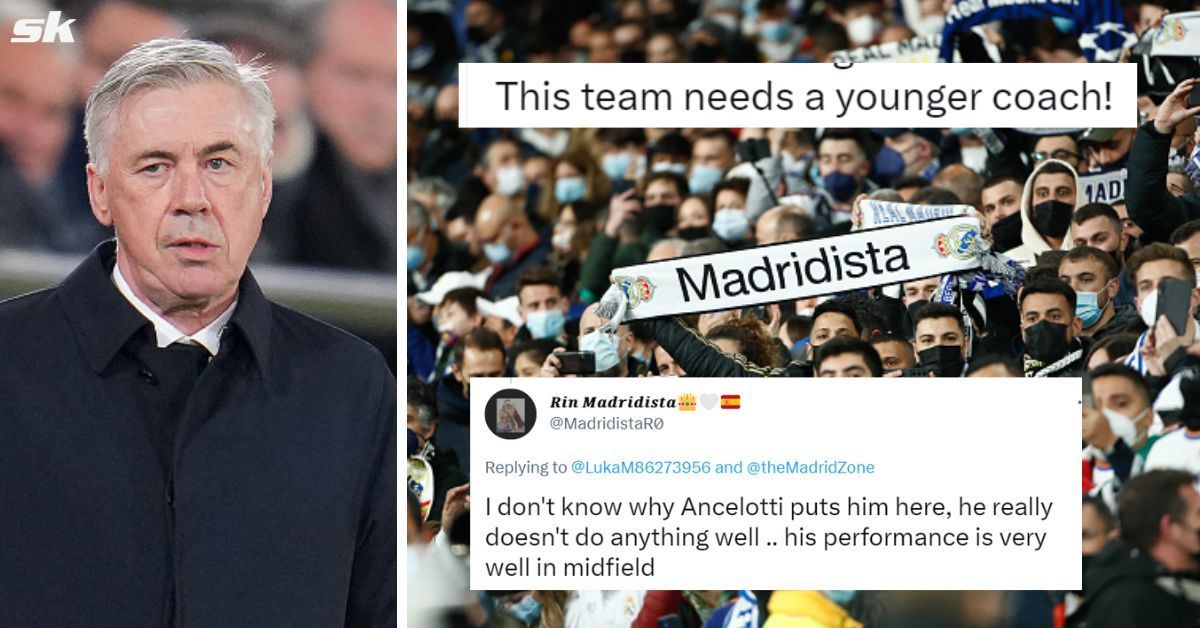 Fans unhappy with Carlo Ancleotti as Real Madrid