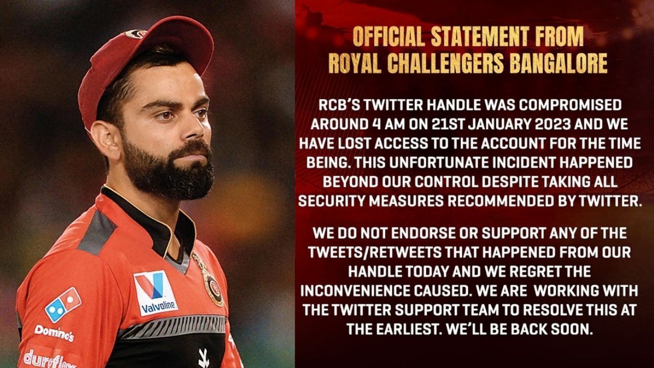 Photo Courtesy : IPL and RCB   