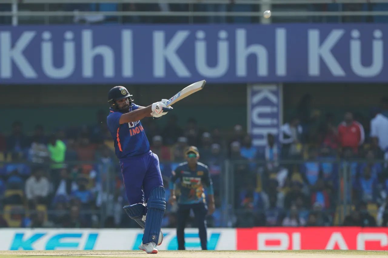 Rohit Sharma is known for his pull shots. [P/C: BCCI]