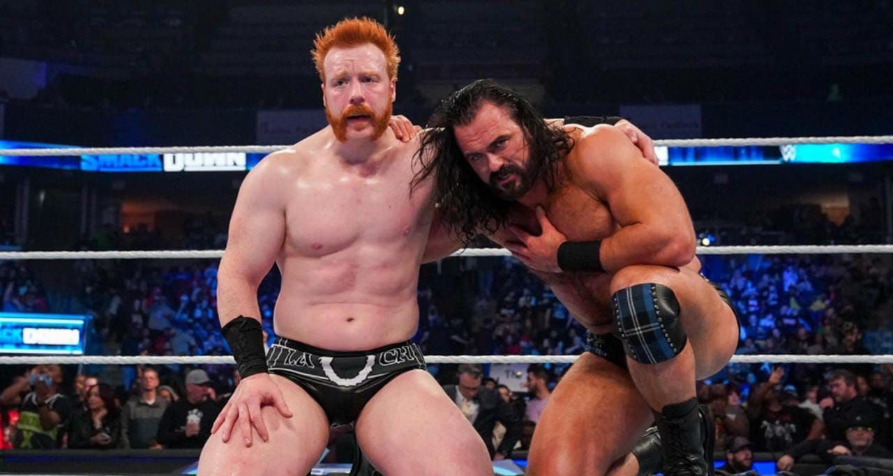 Sheamus and Drew McIntyre