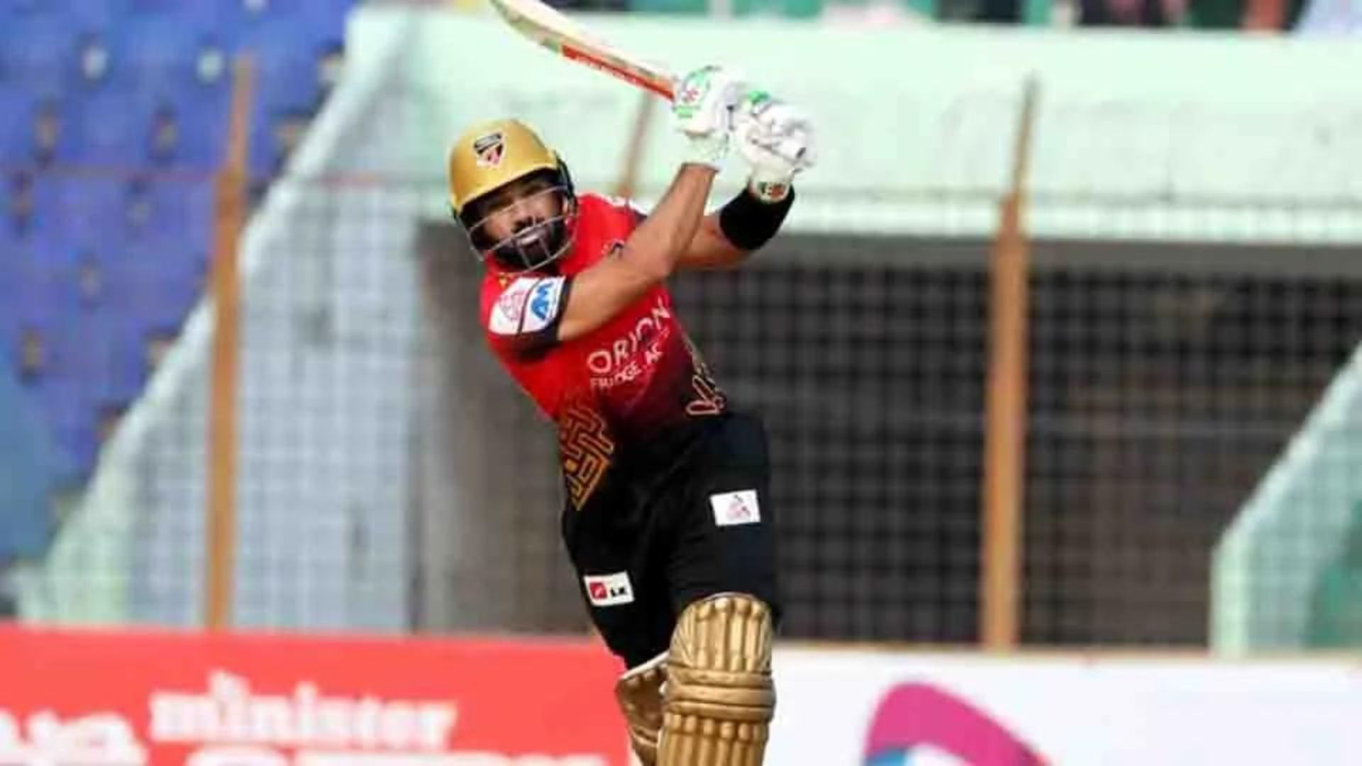 Mohammad Rizwan in action for Comilla Victorians (P.C.:Twitter)