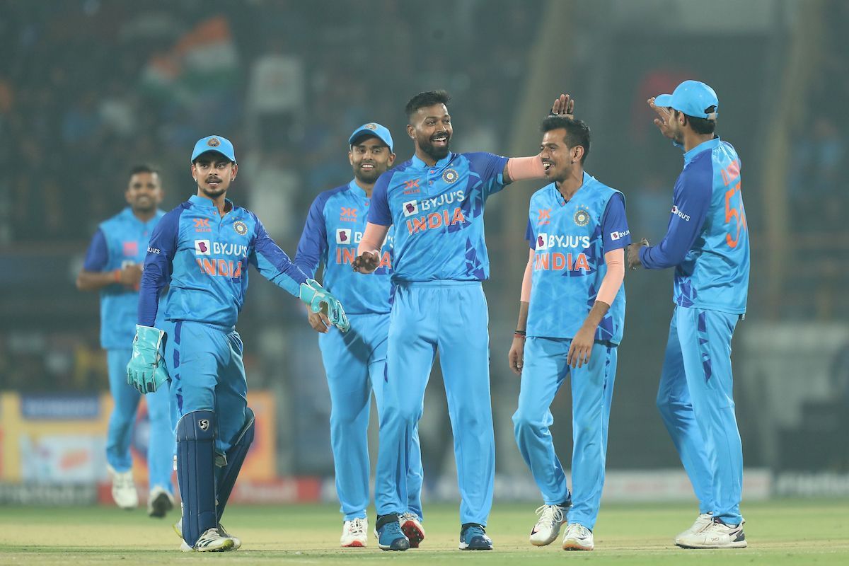 Hardik Pandya was all smiles as India wrapped up the series