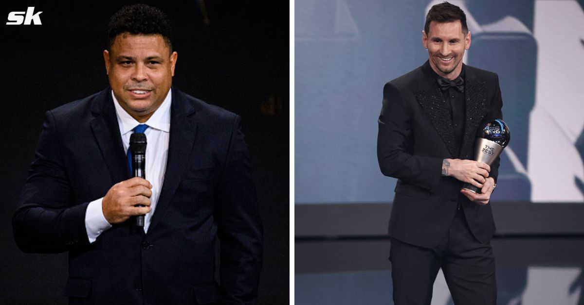 Ronaldo and Lionel Messi shared a heartwarming moment