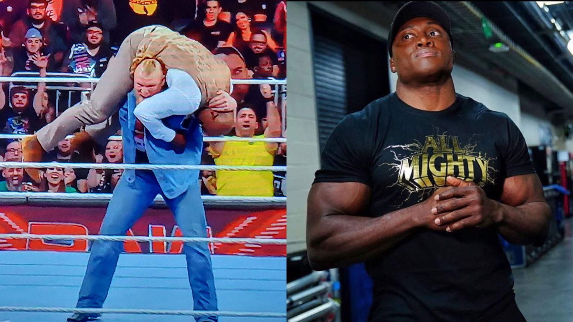 Brock Lesnar and Bobby Lashley will main event WWE RAW tonight