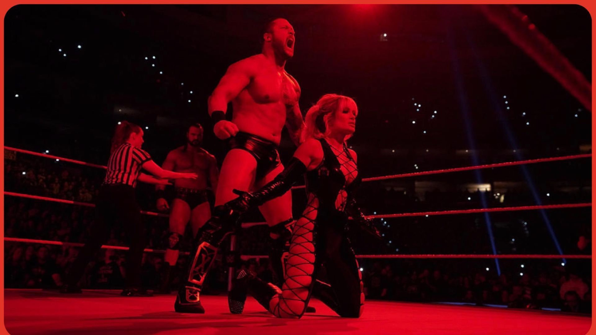 Scarlett Bordeaux manager her husband, Karrion Kross.