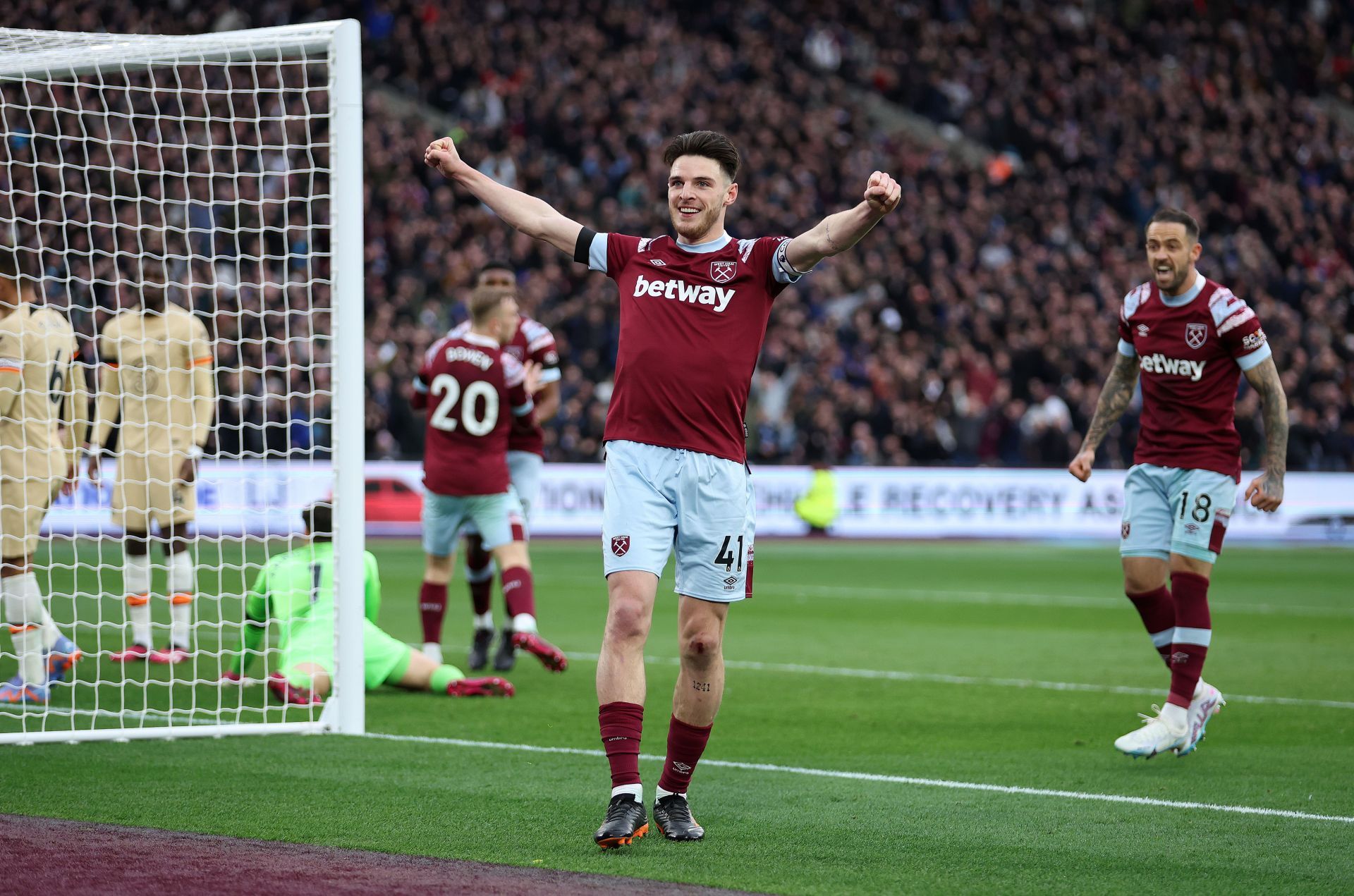 Declan Rice is wanted at Stamford Bridge.