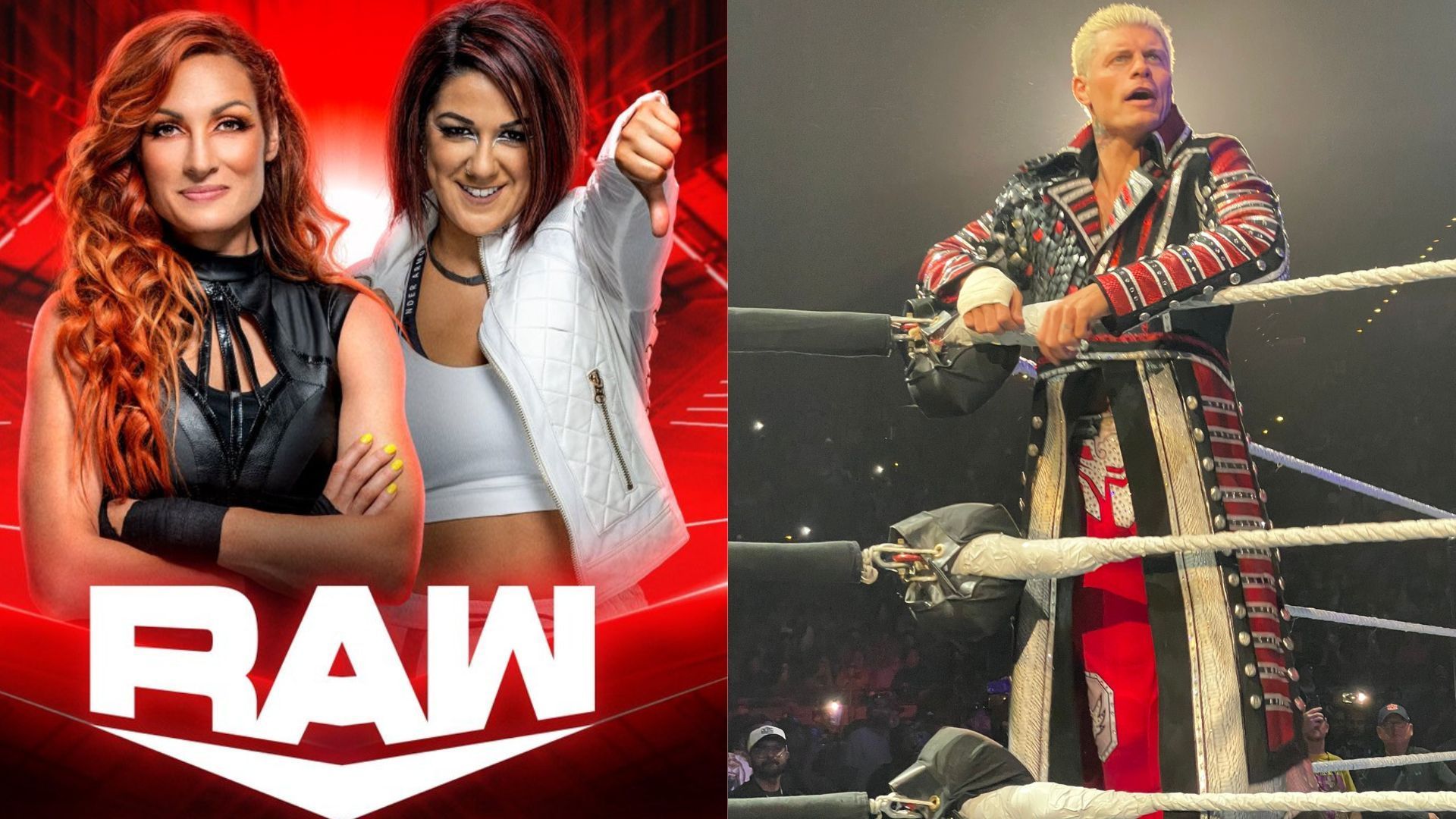 The upcoming WWE RAW will showcase megastars Becky Lynch and Cody Rhodes