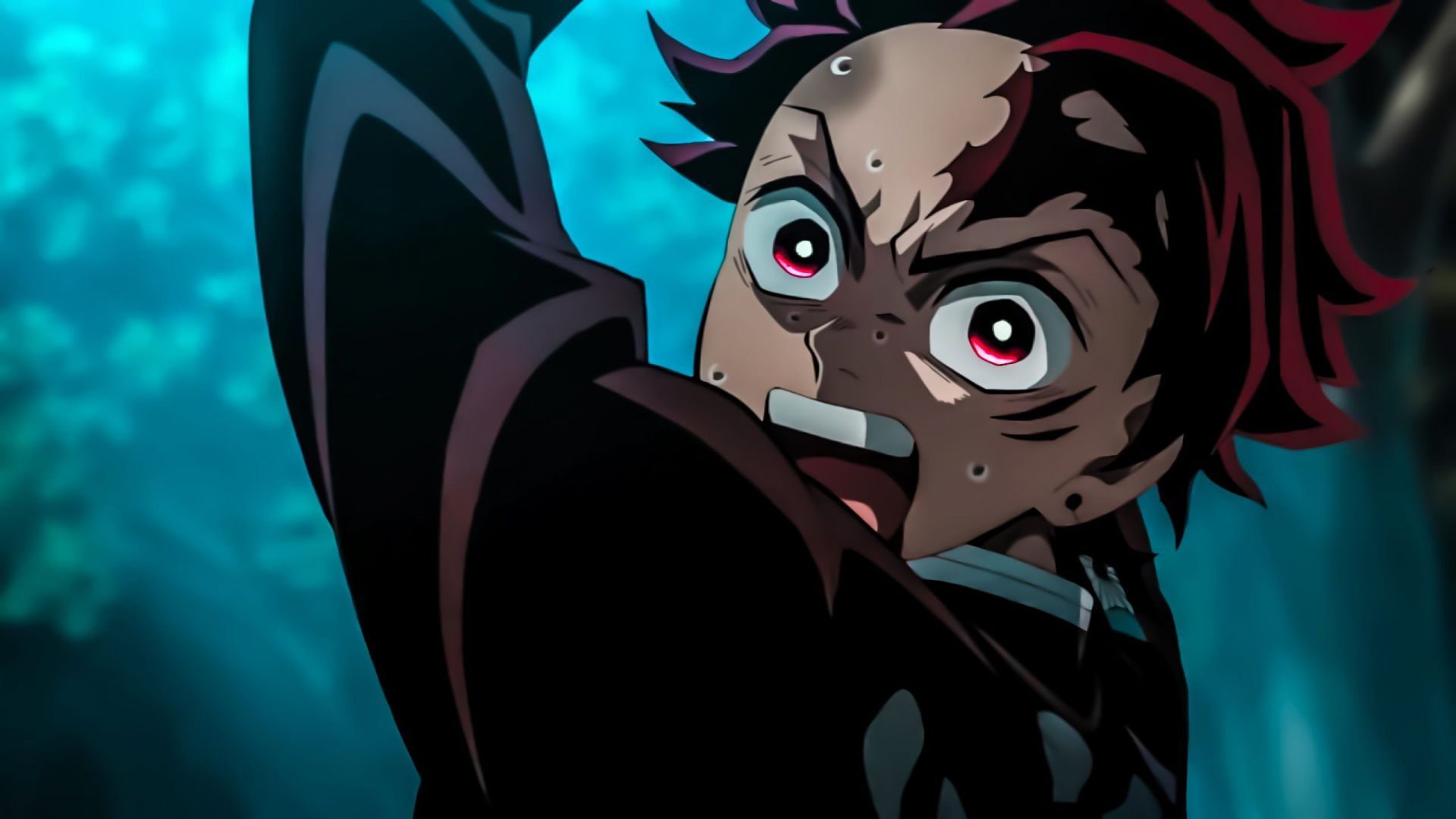 Tanjiro as seen in Demon Slayer season 3 (Image via Ufotable)