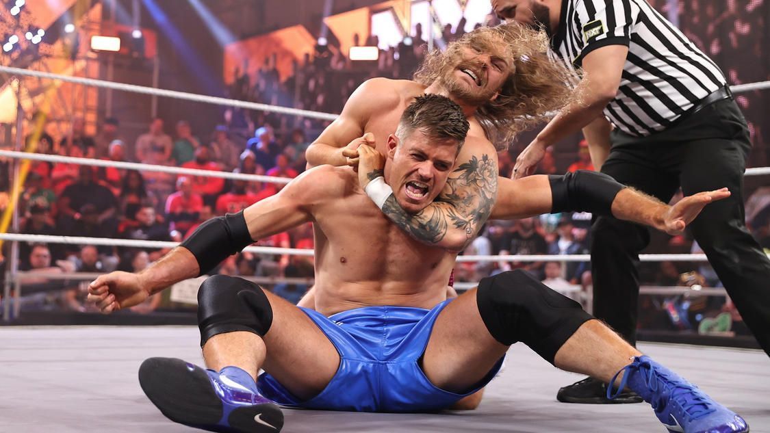 Tyler Bate scored a big win over Grayson Waller on WWE NXT.