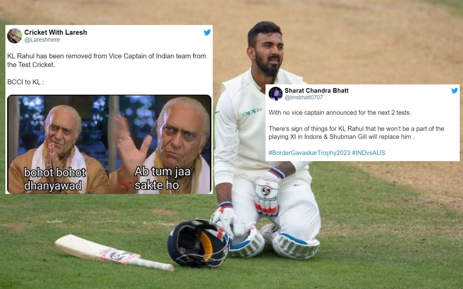 Fans react after BCCI announced Indian Test squads for final two games. 