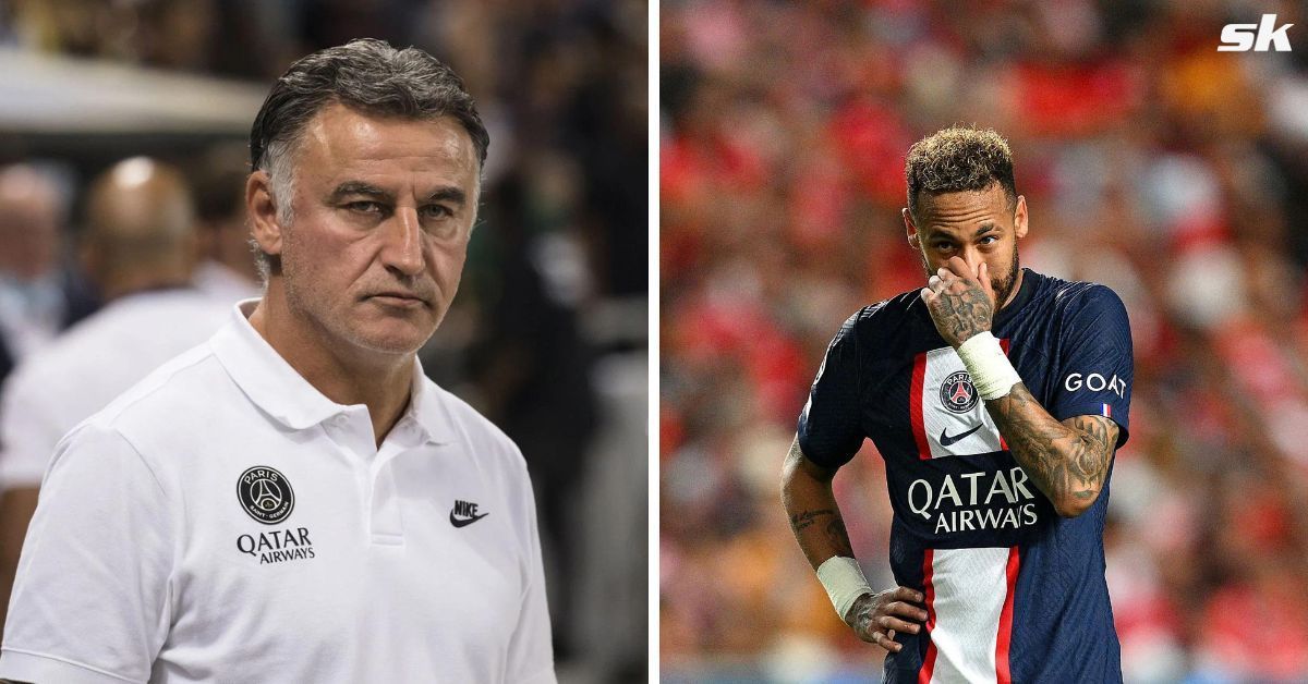 PSG manager Christophe Galtier provided an update on Neymar