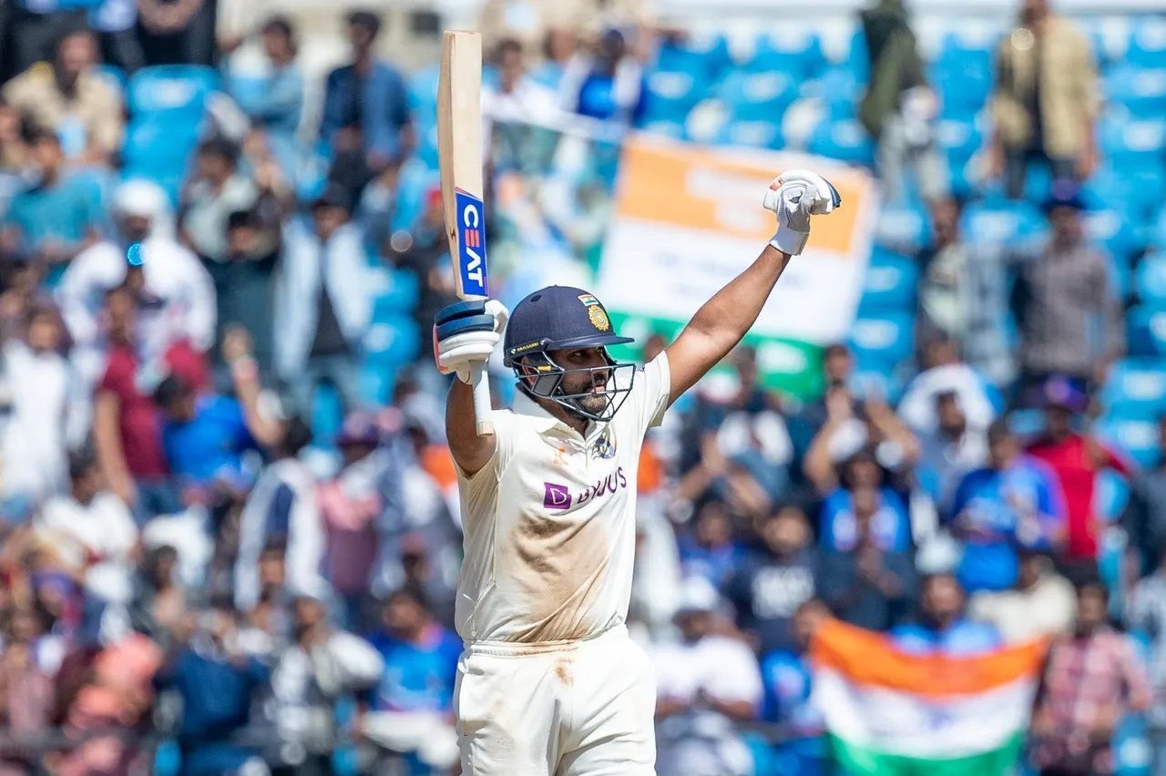 Rohit Sharma scored a sublime century on Day 2 of the Nagpur Test. [P/C: BCCI]