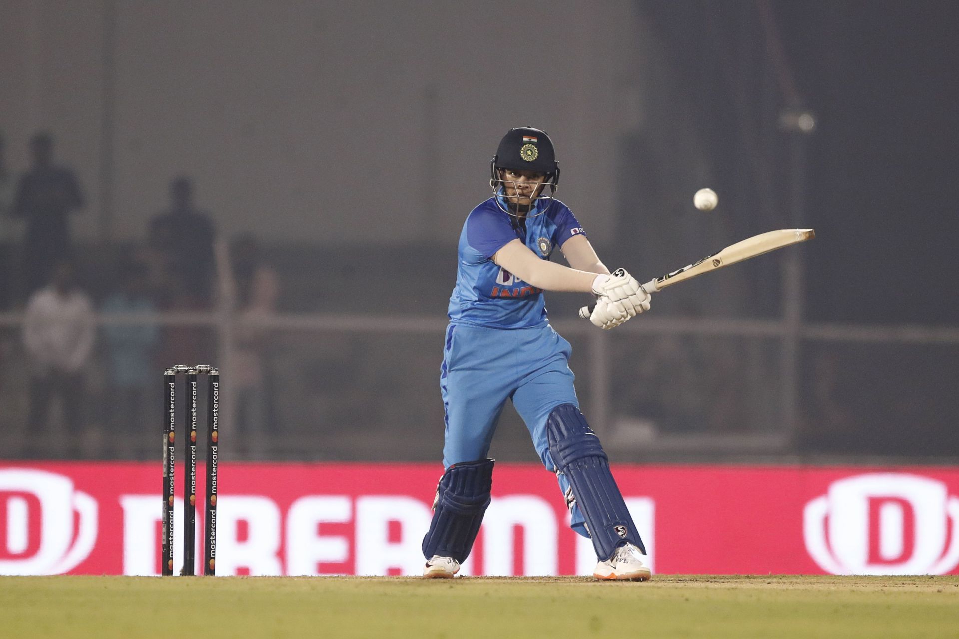 The opener led India U19 Women to victory in the inaugural U19 Women&#039;s World Cup. Pic: Getty Images