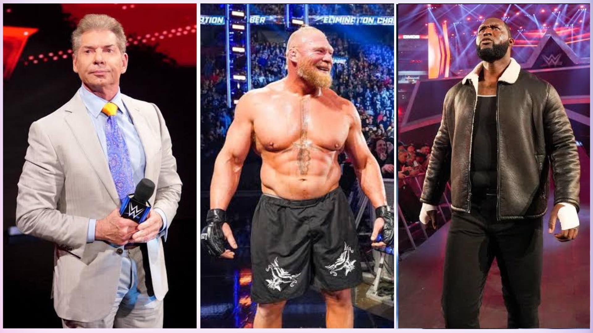 Did Vince McMahon book Brock Lesnar vs. Omos?