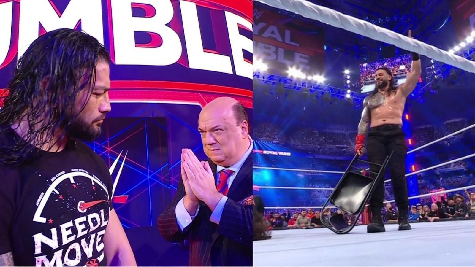 WWE Royal Rumble के मेन इवेंट में फैंस को आया मजा