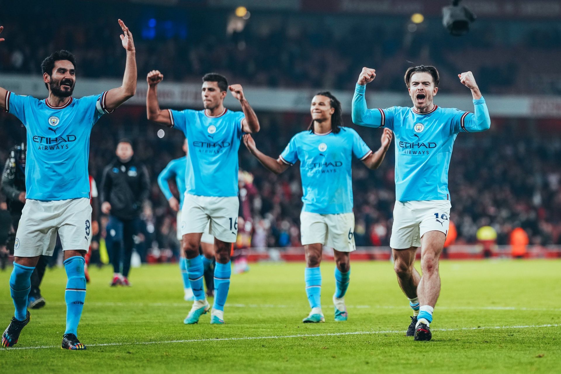 Manchester City got the better of Arsenal in the Premier League