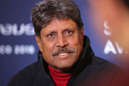 Kapil Dev at the 2018 Laureus World Sports Awards