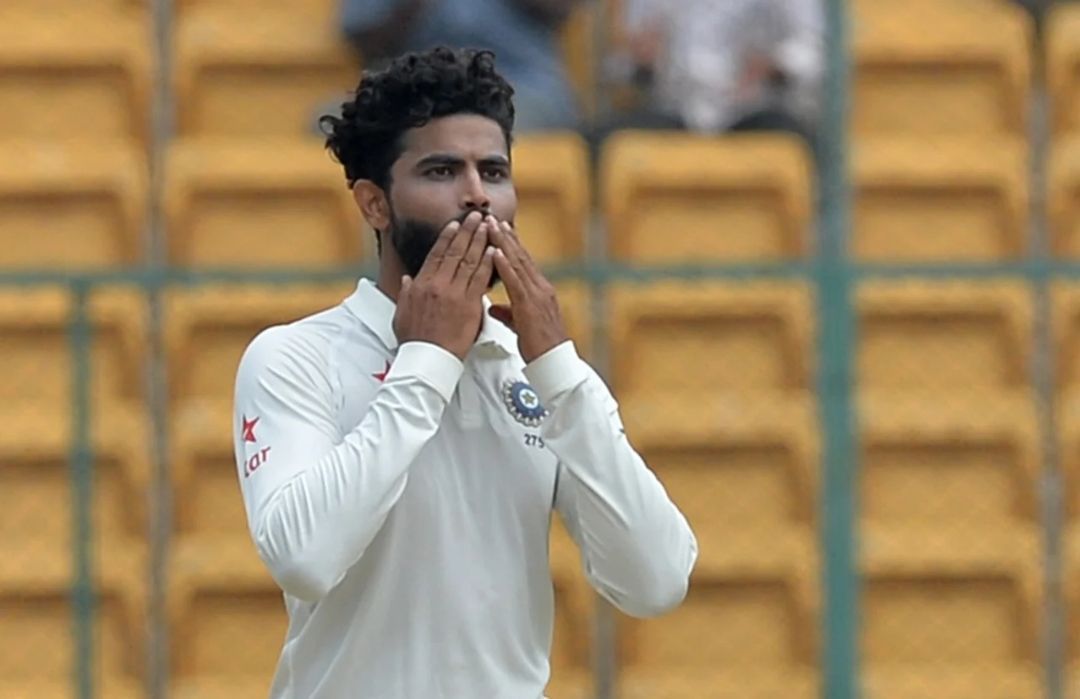 Ravindra Jadeja took 25 wickets vs Australia in 2017 [Pic Credit BCCI]