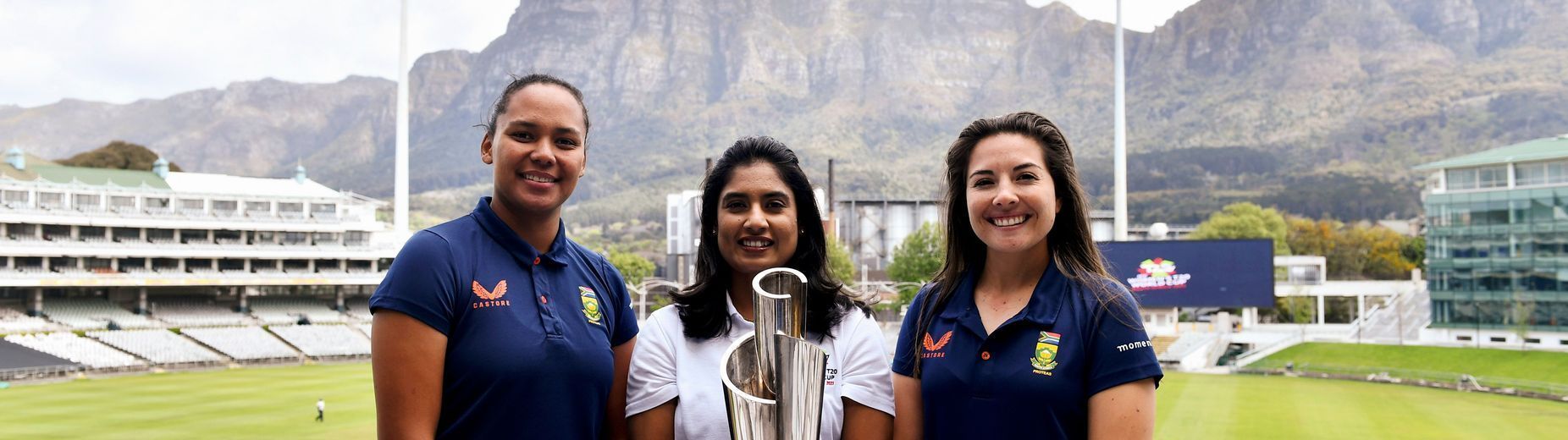 Lara-Goodall-Mithali-Raj-and-Sune-Luus-with-the-ICC-Women-s-T20-World-Cup-Trophy-at-Newlands-Cricket-Ground.jpg (1852&times;520)