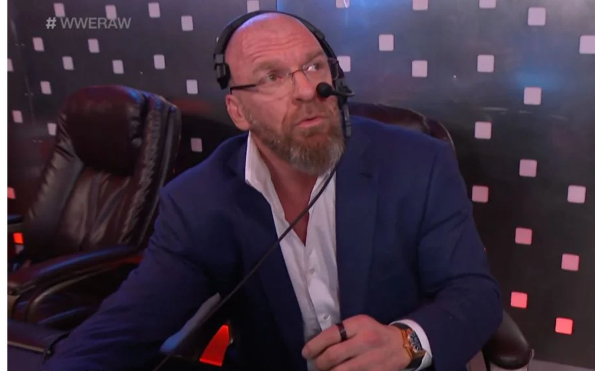 Triple H likely took notice of a botched moment in the Rumble