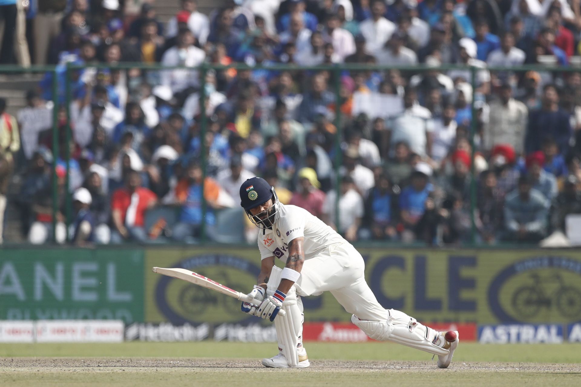India v Australia - 2nd Test: Day 2.