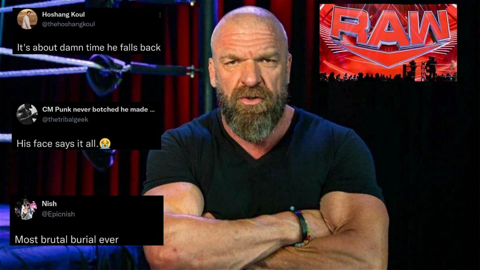 Triple H is the head of WWE