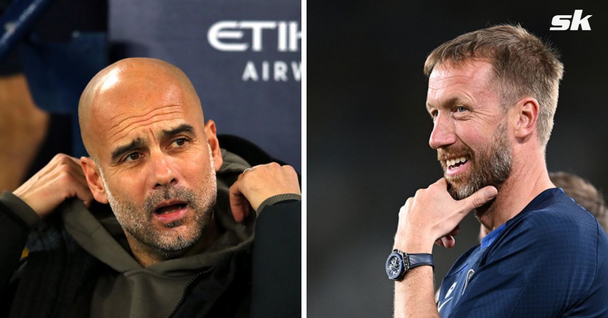 Graham Potter is keen to force Pep Guardiola lose on his defenders.