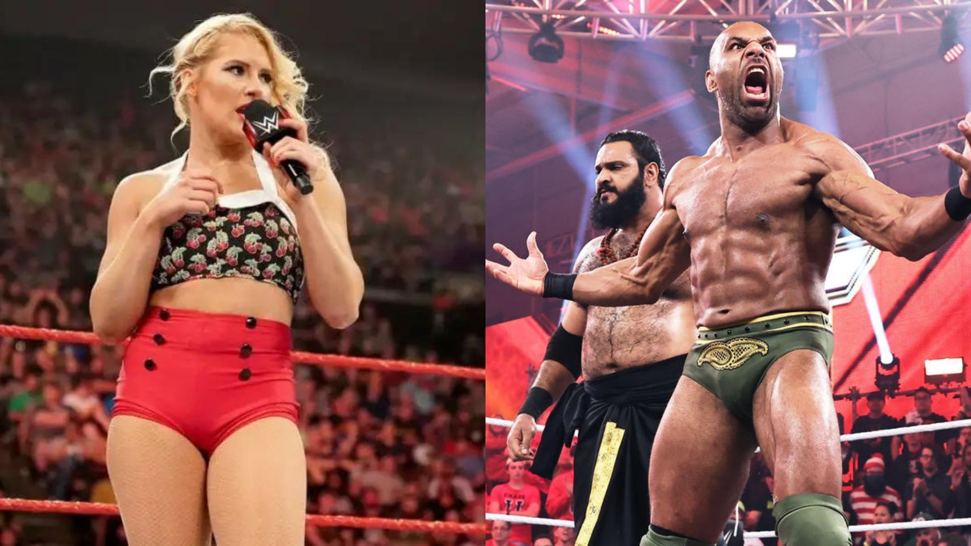 Lacey Evans is currenty working on SmackDown, whereas, Mahal has been moved to NXT