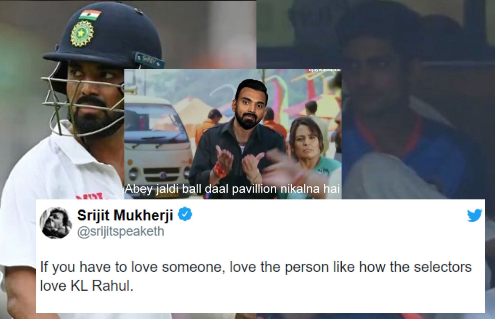 Fans troll KL Rahul for failing against Australia on Thursday. 