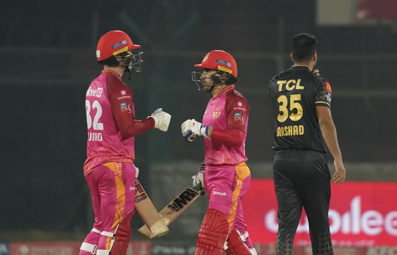 Islamabad United won against Peshawar Zalmi yesterday (Image: PSL)