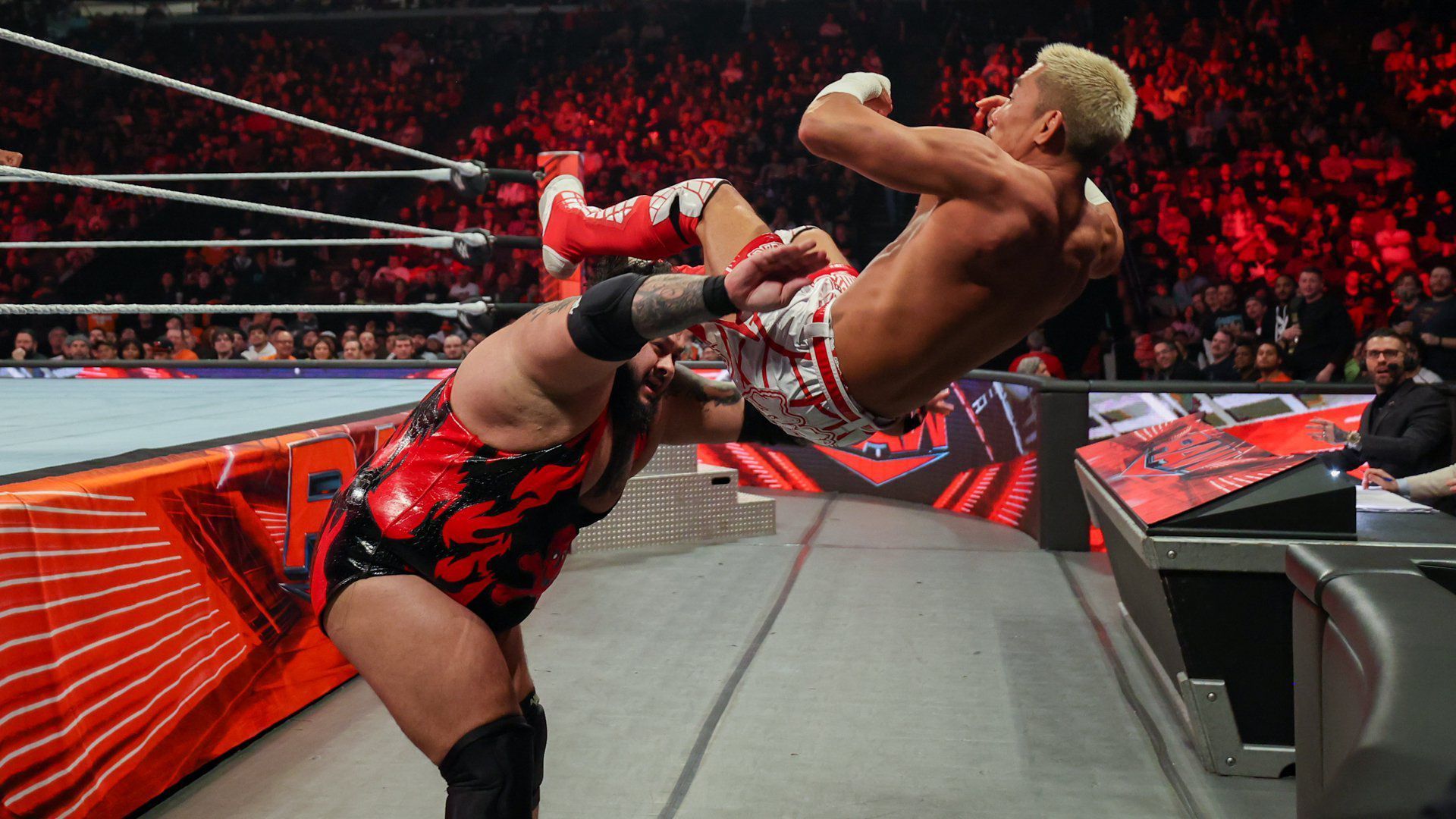 Bronson Reed destroying Akira Tozawa