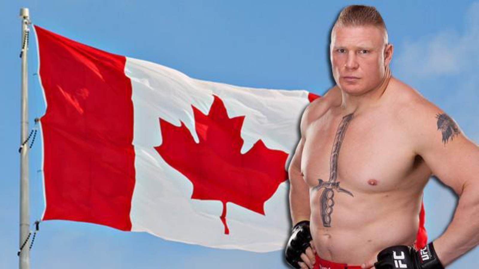 Brock Lesnar lives in Canada