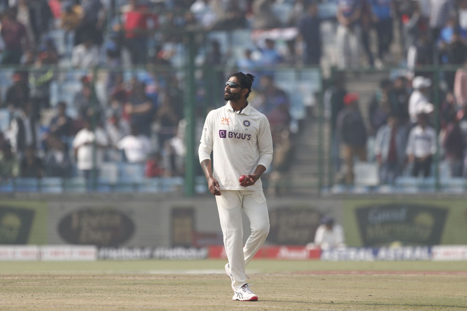 Jadeja on Day 3 of the 2nd Test for the Border-Gavaskar Trophy