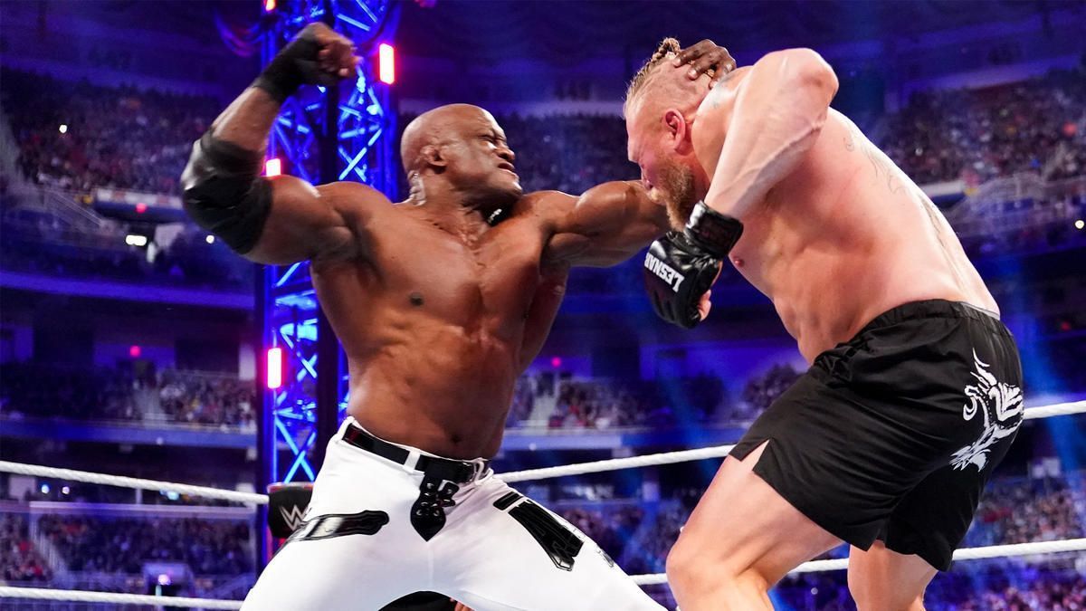 Brock Lesnar and Bobby Lashley despise each other!