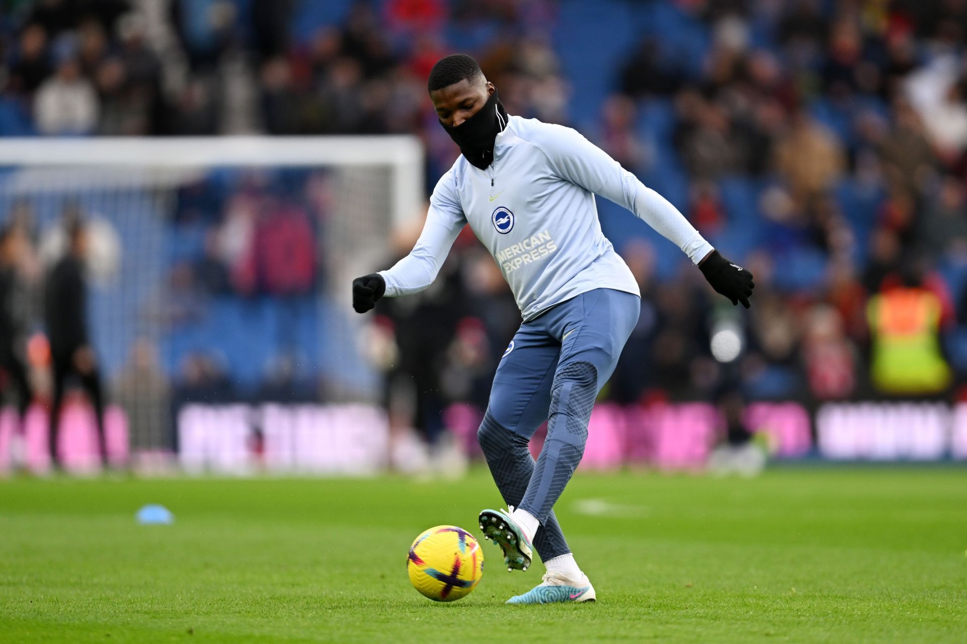 Moises Caicedo was close to leaving the Amex in January.