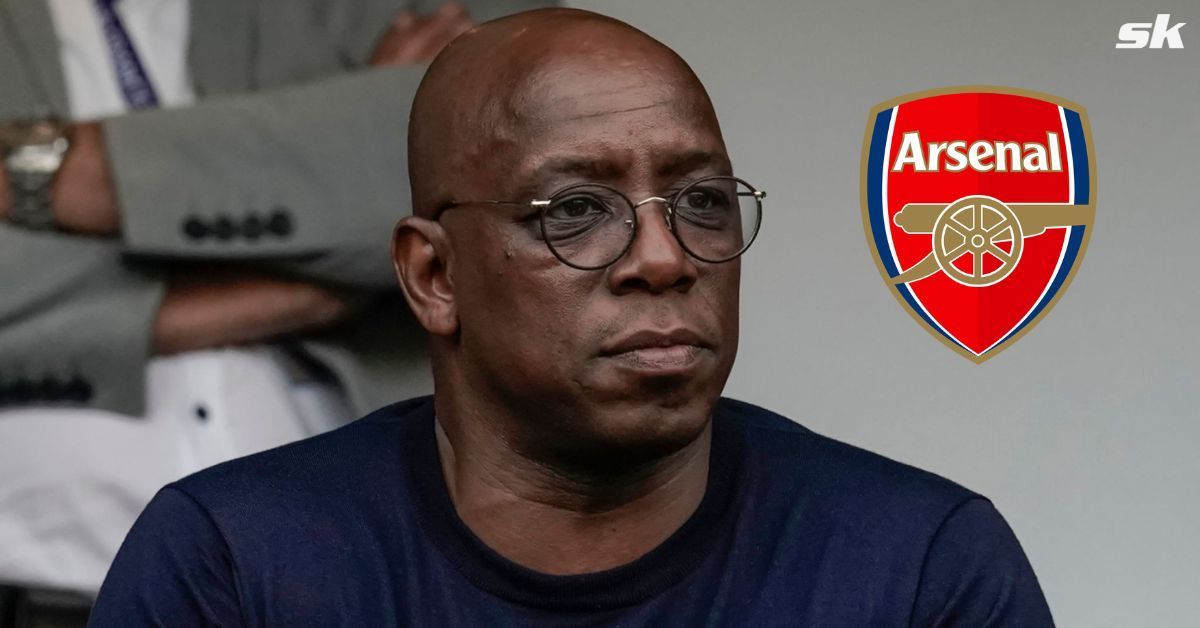 Ian Wright reacts to Arsenal