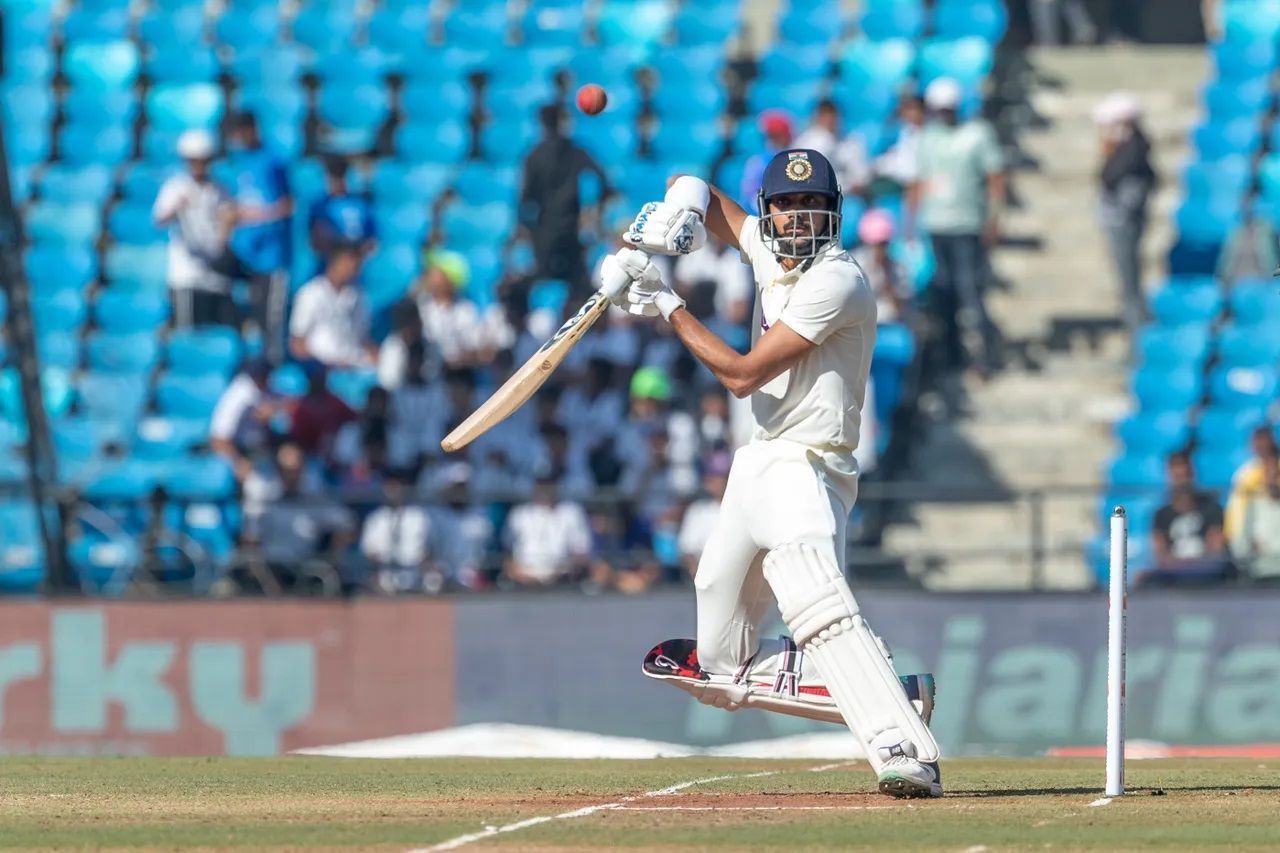 Axar Patel made a defining contribution with the bat in the Nagpur Test as well. [P/C: BCCI]