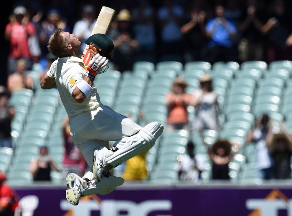 Warner's knock was an emotional one as it came in the aftermath of Phil Hughes' tragic demise