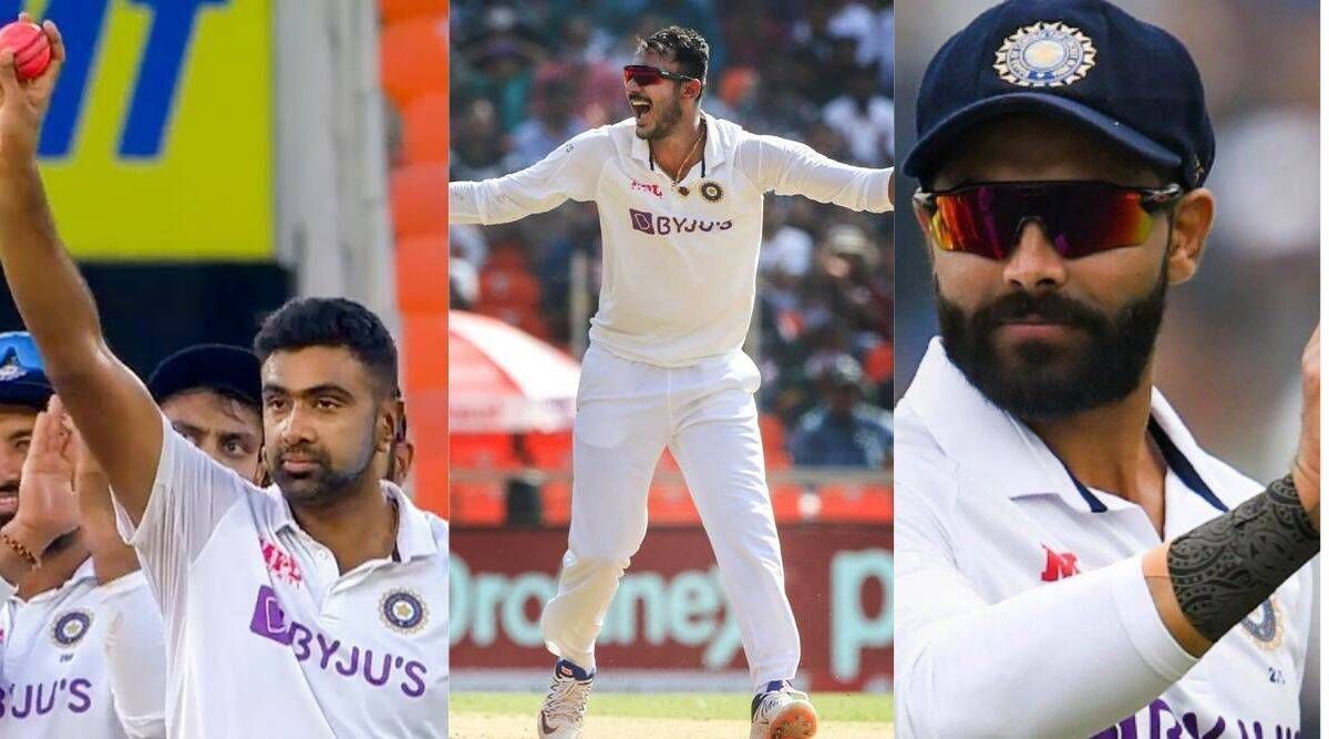 Ashwin, Axar and Jadeja