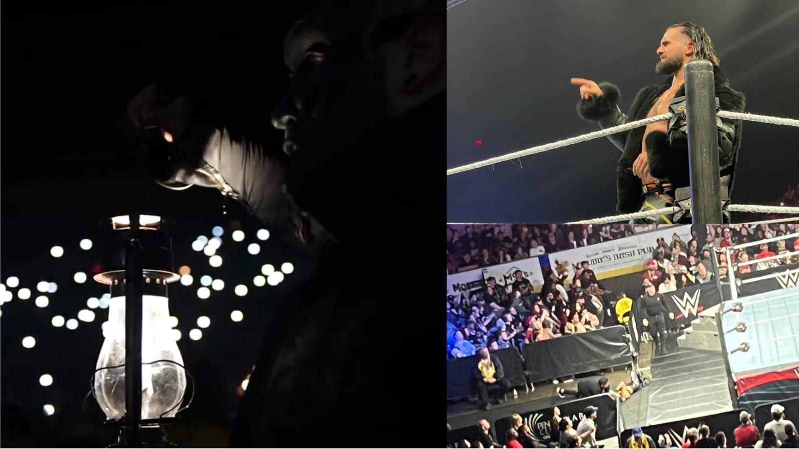 Bray Wyatt and Seth Rollins were in action at WWE SuperShow in Pensacola!
