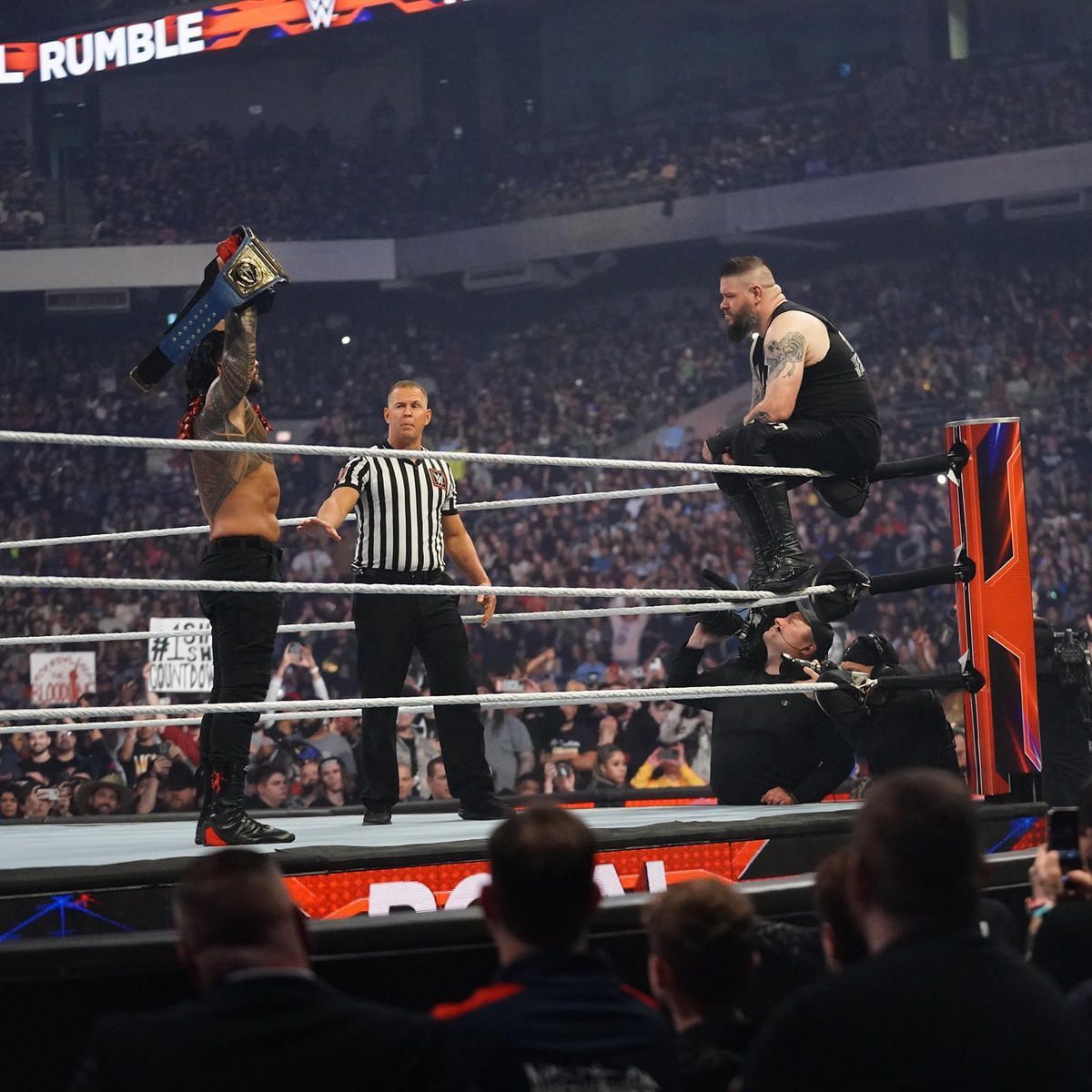 Roman Reigns defeated KO at Royal Rumble 2023