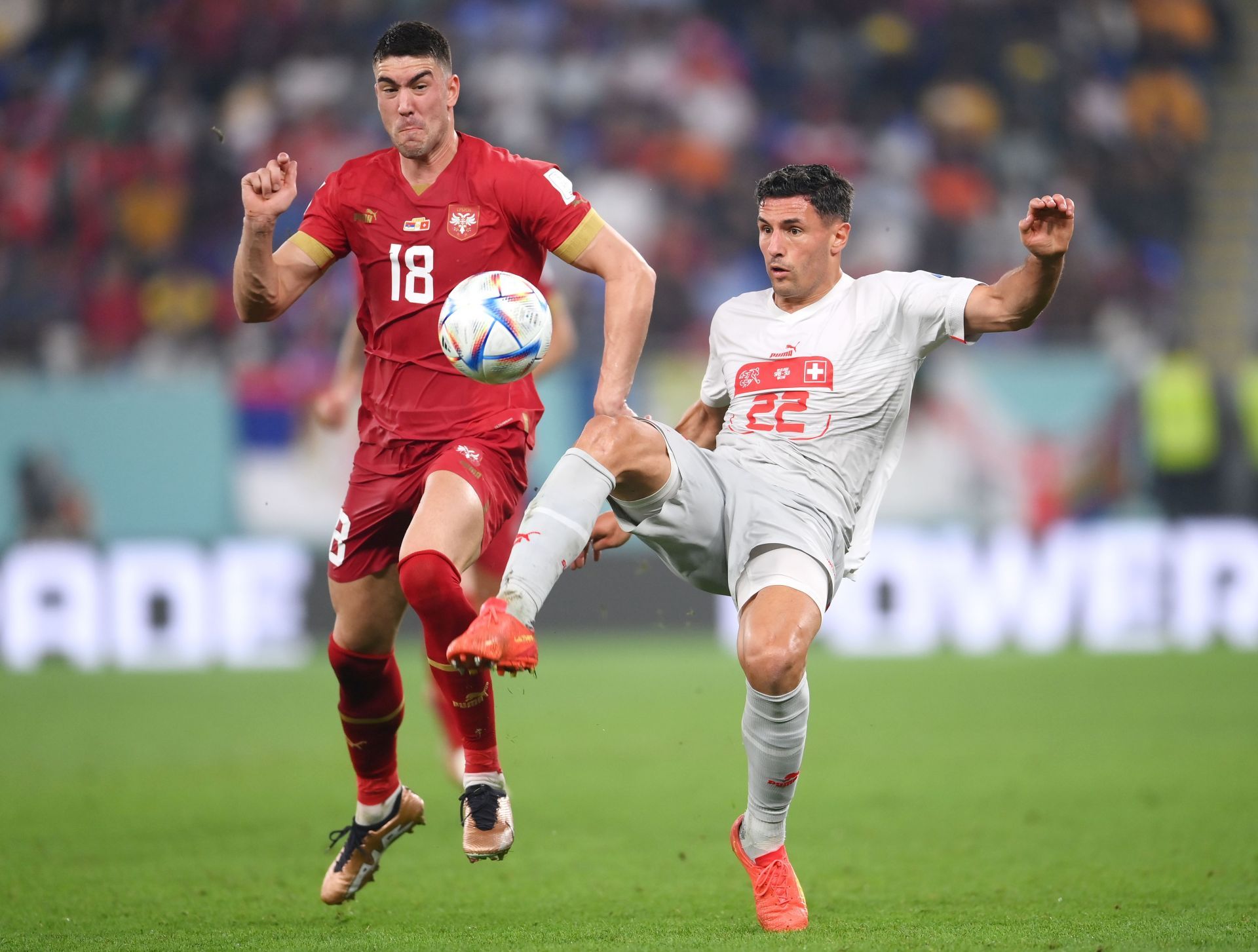 Dusan Vlahovic (right) has his heart set on a move to the Santiago Bernabeu.