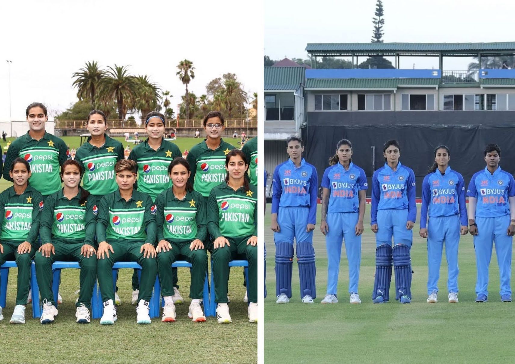 Team India and Team Pakistan will go head-to-head on Sunday 