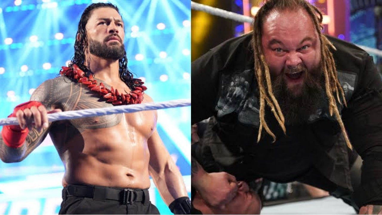 WWE सुपरस्टार्स रोमन रेंस और ब्रे वायट 