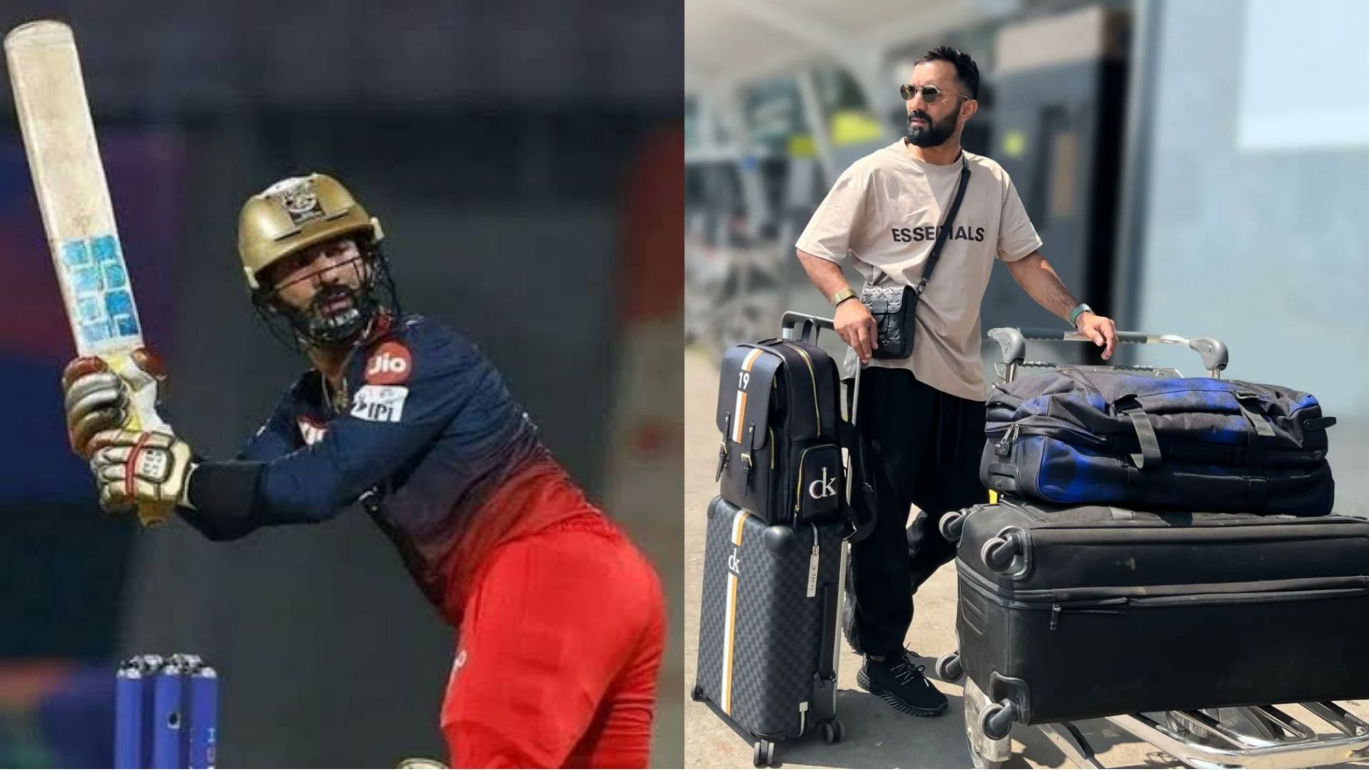 Dinesh Karthik carried a lot of luggage for Border-Gavaskar Trophy series (Image: IPL/Twitter)