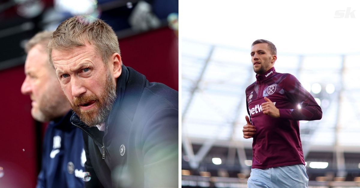 Graham Potter takes a dig at Tomas Soucek