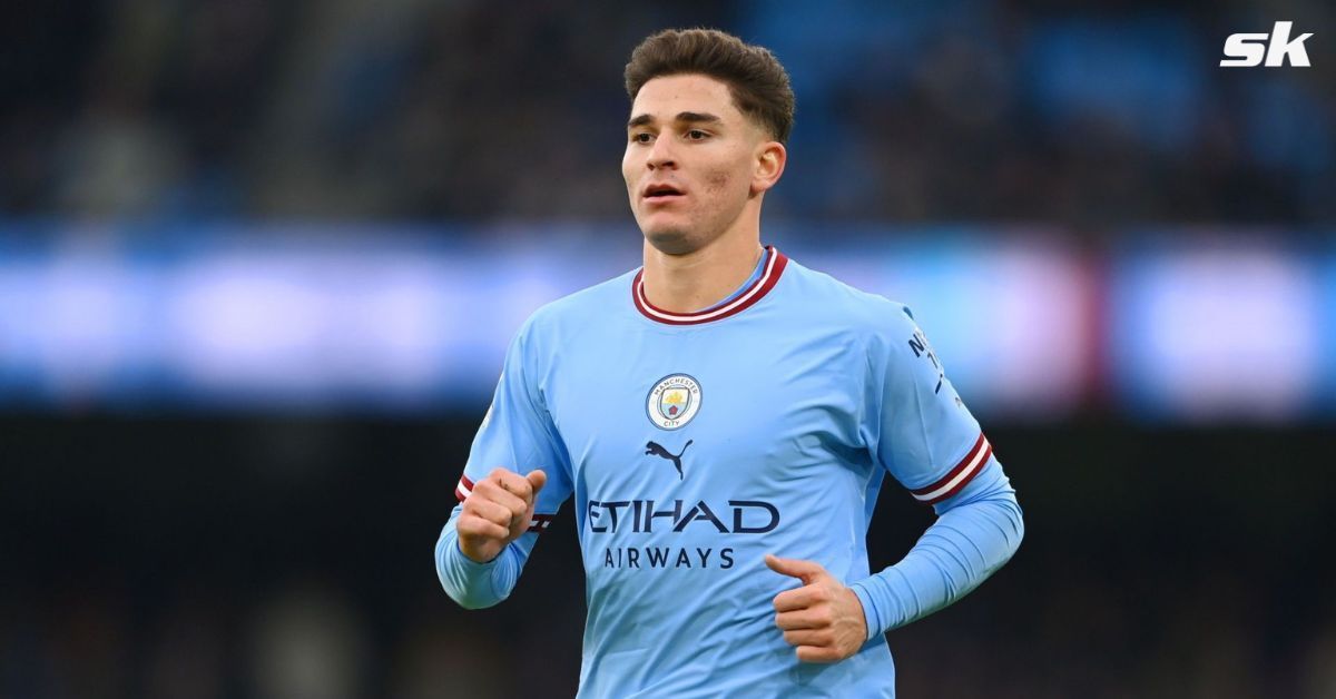Julian Alvarez is currently averaging a goal contribution every 121 minutes for City.